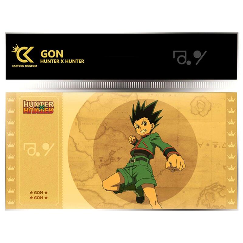 Golden ticket gon 10 sobres hunter x hunter 1 collection 1