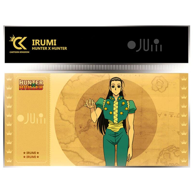 Golden ticket hirumi 10 sobres hunter x hunter 6 collection 1