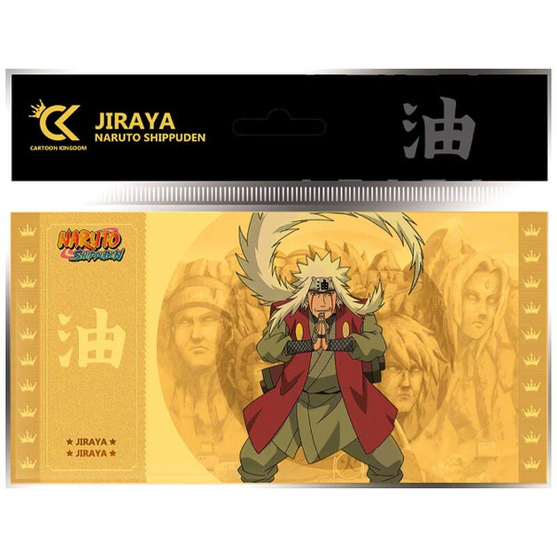 Golden ticket jiraya 10 sobres naruto shippuden 5 collection 1