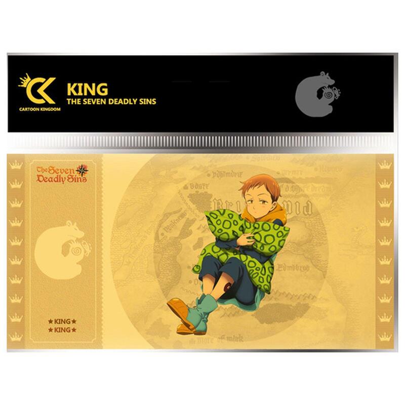 Golden ticket king 10 sobres the seven deadly sins 3 collection 1