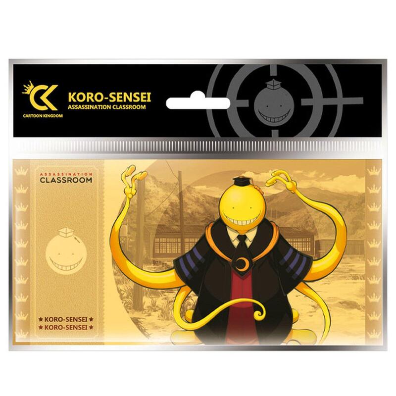 Golden ticket koro sensei 1 normal 10 sobres assassination classroom collection 1