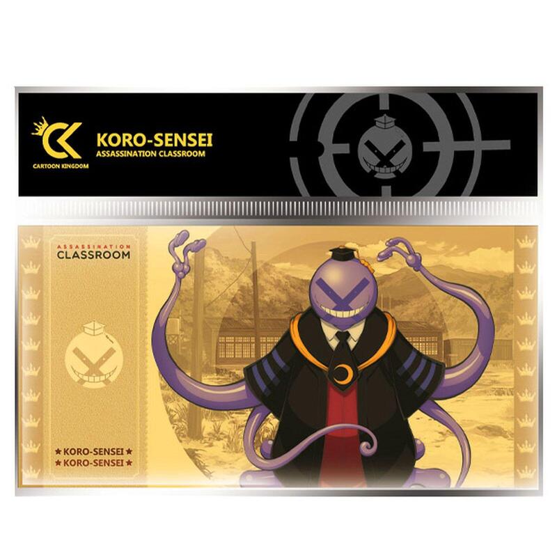 Golden ticket koro sensei 7 respuesta incorrecta 10 sobres assassination classroom collec