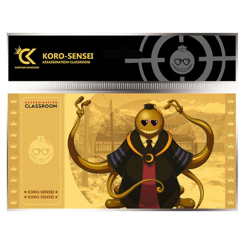 Golden ticket koro sensei 9 10 sobres assassination classroom collection 2