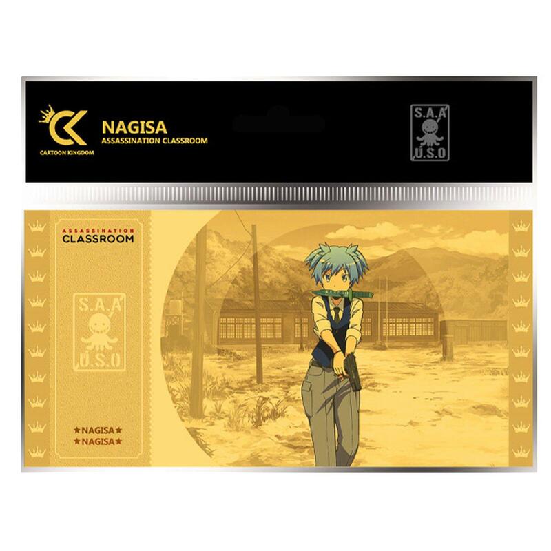 Golden ticket koro sensei 11 10 sobres assassination classroom collection 2
