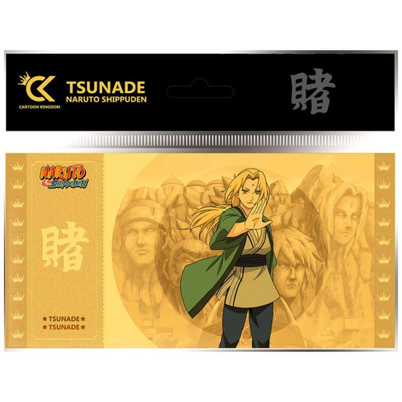 Golden ticket tsunade 10 sobres naruto shippuden 6 collection 1