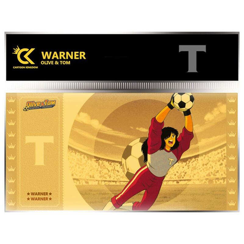 Golden ticket warner 10 sobres campeones olive & tom 6 collection 1
