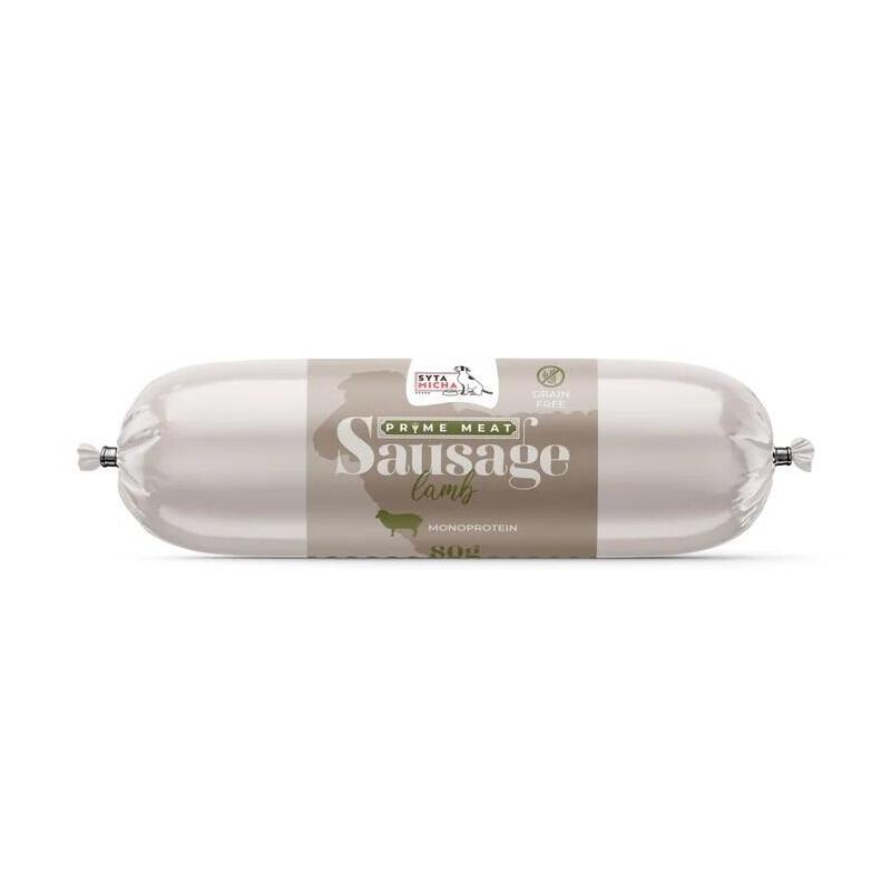 Golosina para perro syta micha prime meat sausage cordero  80g