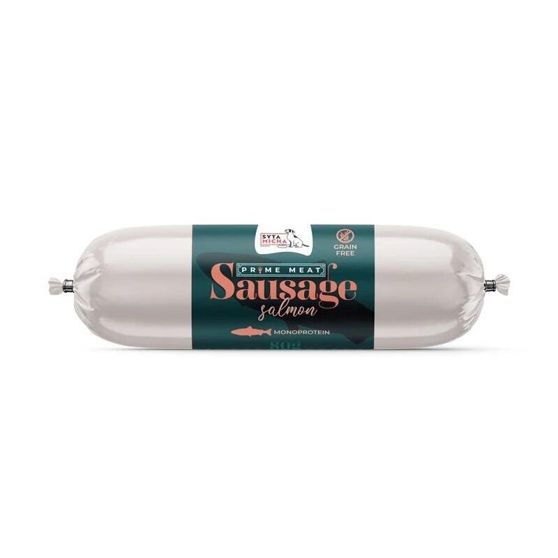 Golosina para perro syta micha prime meat sausage salmon  80g