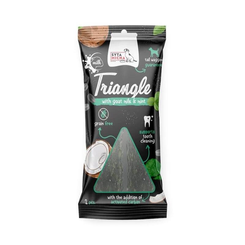 Golosina para perros  syta micha triÁngulo dental  13 cm/2 uds.