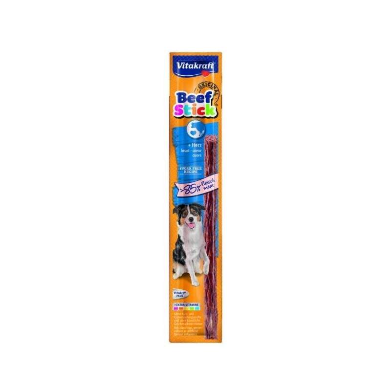 Golosina para perros vitakraft beef stick corazones de ternera  12g