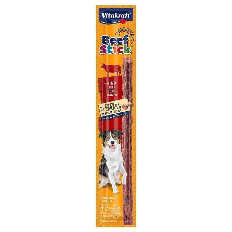 Golosina para perros vitakraft beef stick with beef  12 g
