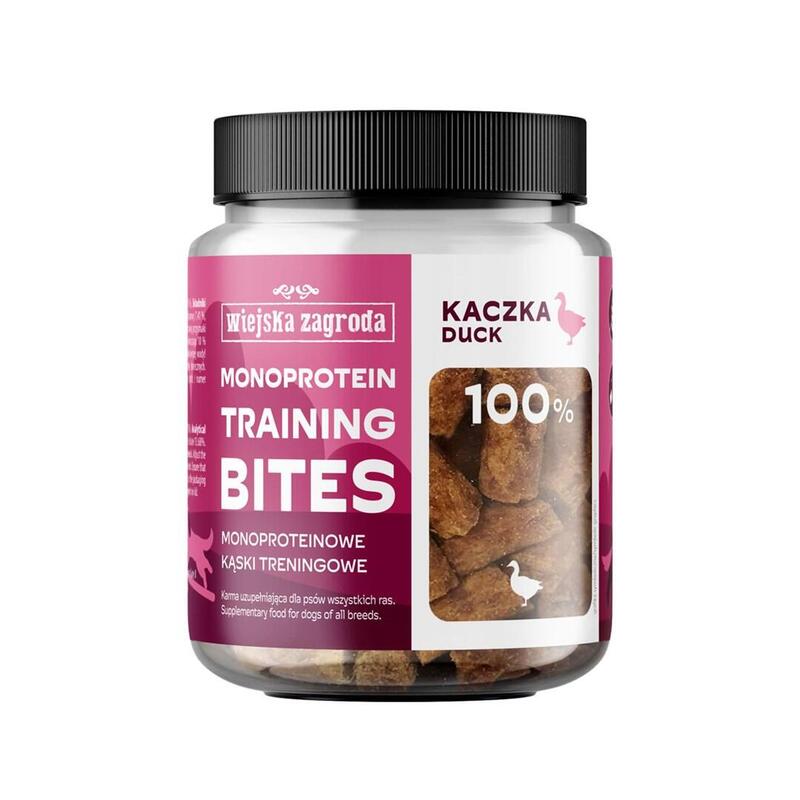 Golosina para perros wiejska zagroda mordeduras de entrenamiento monoproteicas pato  150g