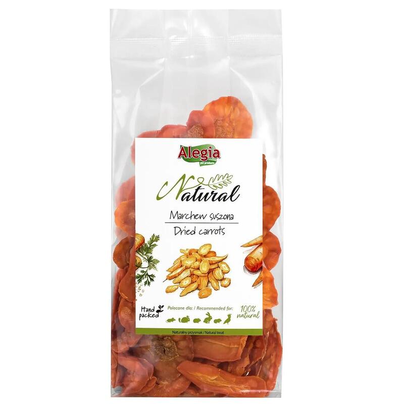 Golosina para roedores y conejos alegia dried carrots  60g