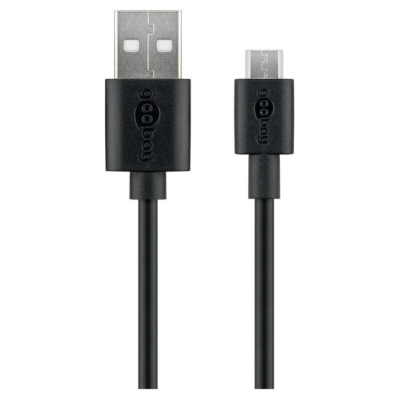 Goobay usb-a  cable de carga y sincronizaciÓn micro-usb 46800 1m