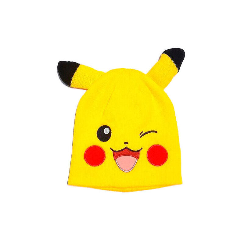 Gorro 3d pikachu – pokémon