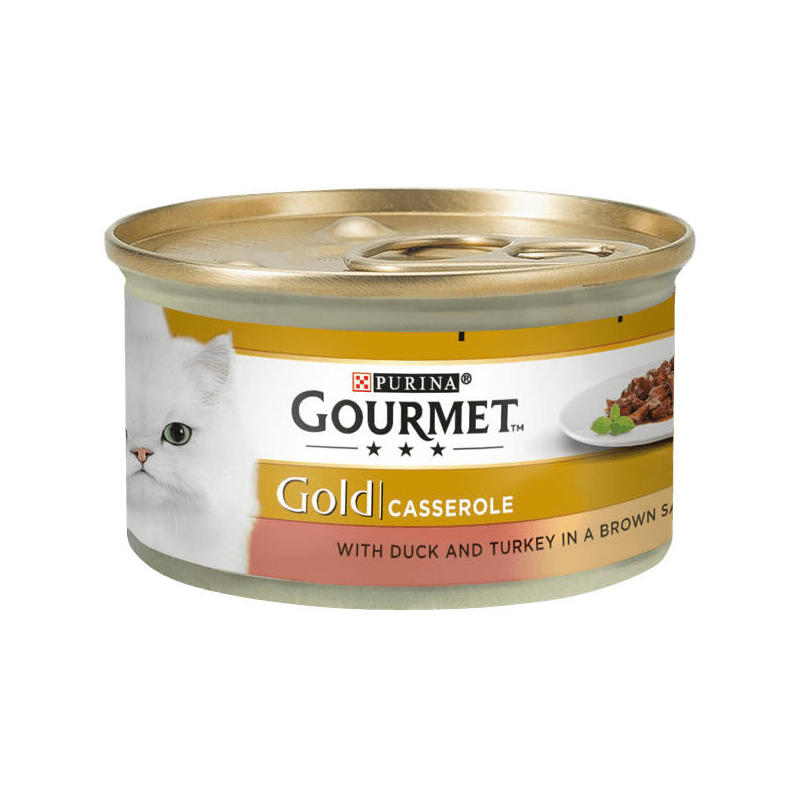 Gourmet gold – cazuela de pato y pavo 85g