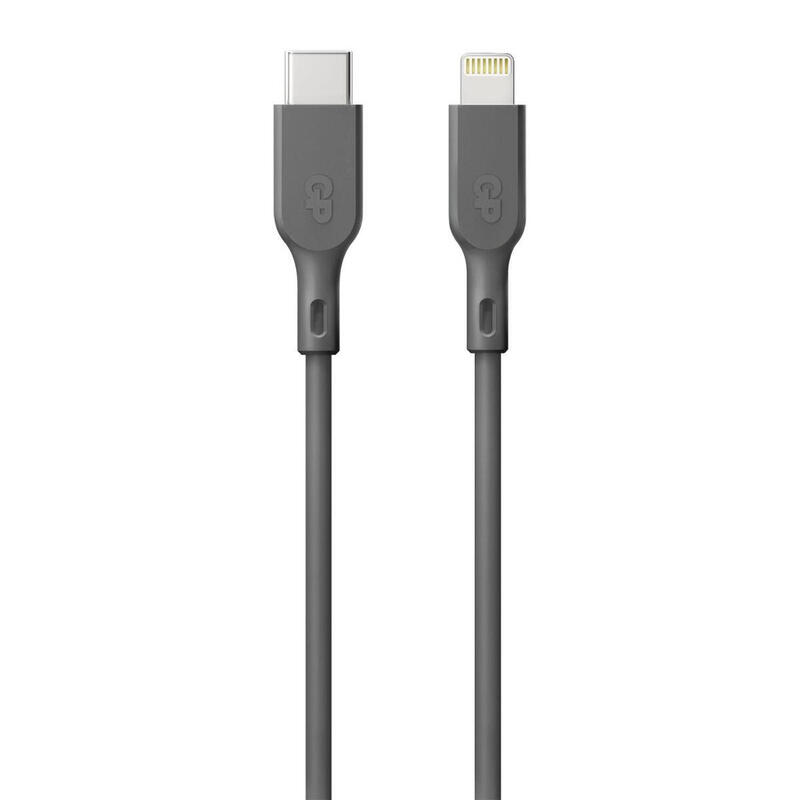 Gp batteries cl1p cable usb 1 m usb c lightning gris
