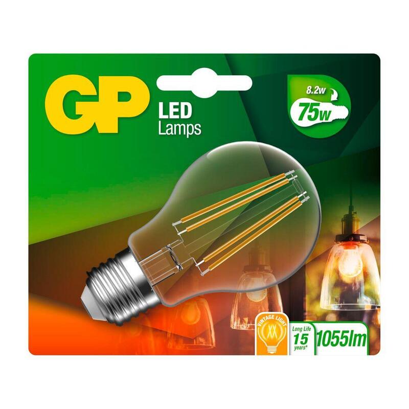 Gp lighting filament classic e27 led 8,2w (60w)806lm dim gp079934