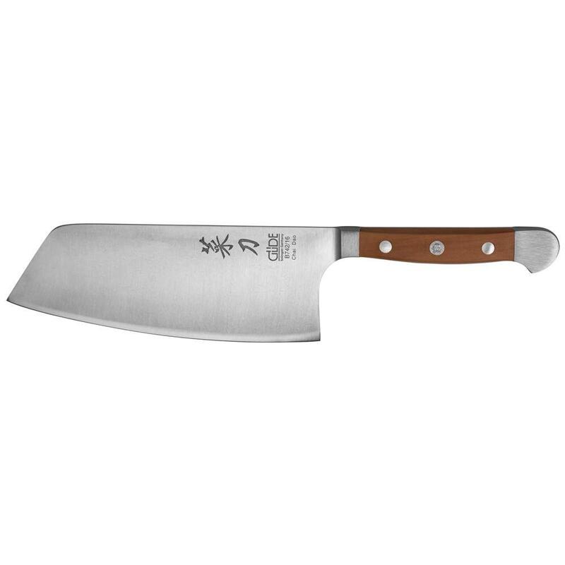 GÜde alpha cooking knife chai dao pear wood 16 cm