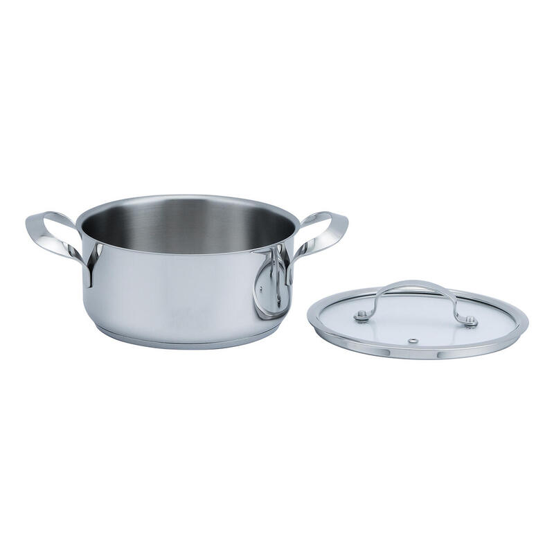 Haeger inox pot 16h  de 16 cm