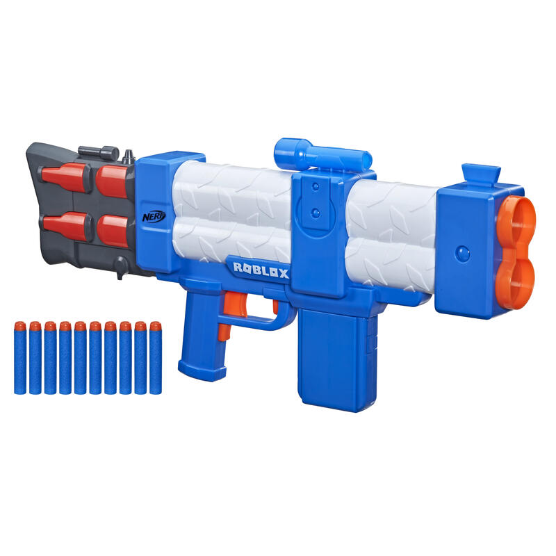 Hasbro nerf roblox arsenal: lÁser de pulso, pistola nerf f2484eu4