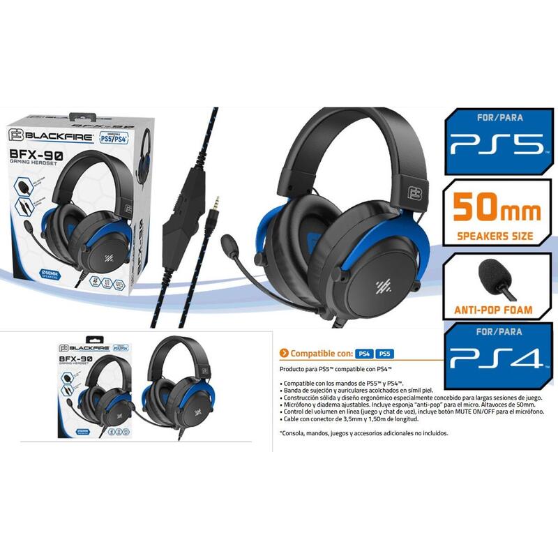 Headset bfx-90 ps5-ps4