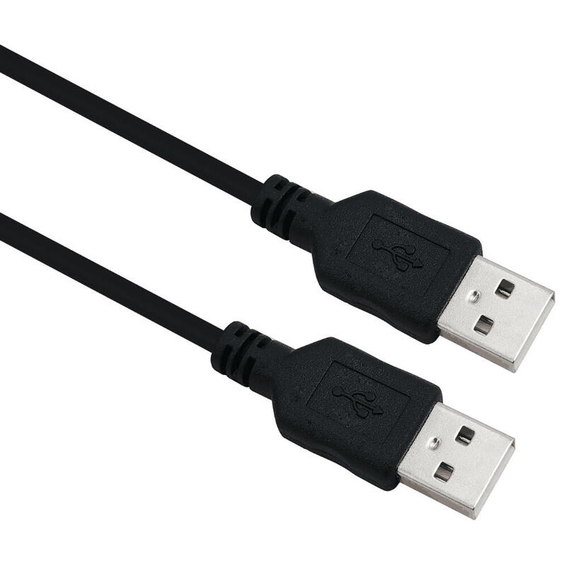 Helos cable, usb 2.0 a macho/a macho, 0,5m, negro