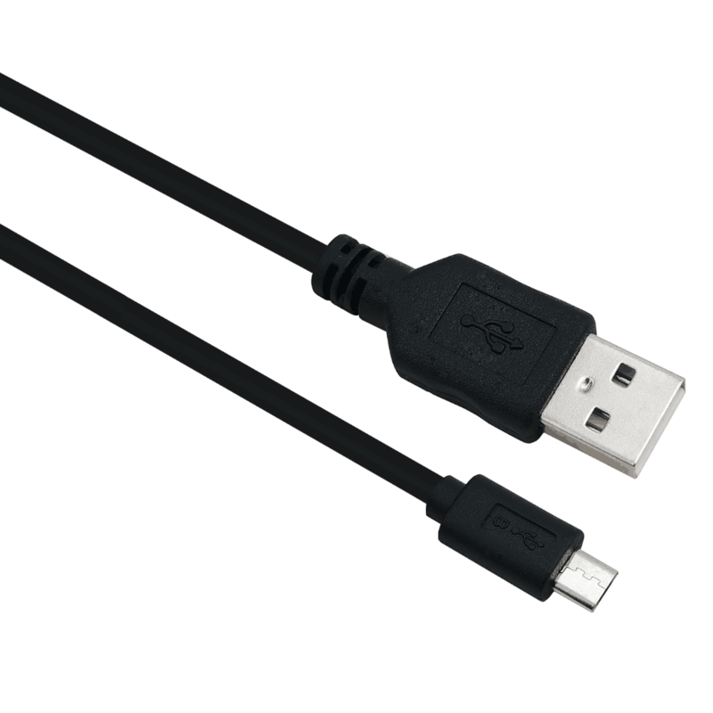 Helos cable, usb 2.0 a macho/micro-b macho, 3,0m, negro