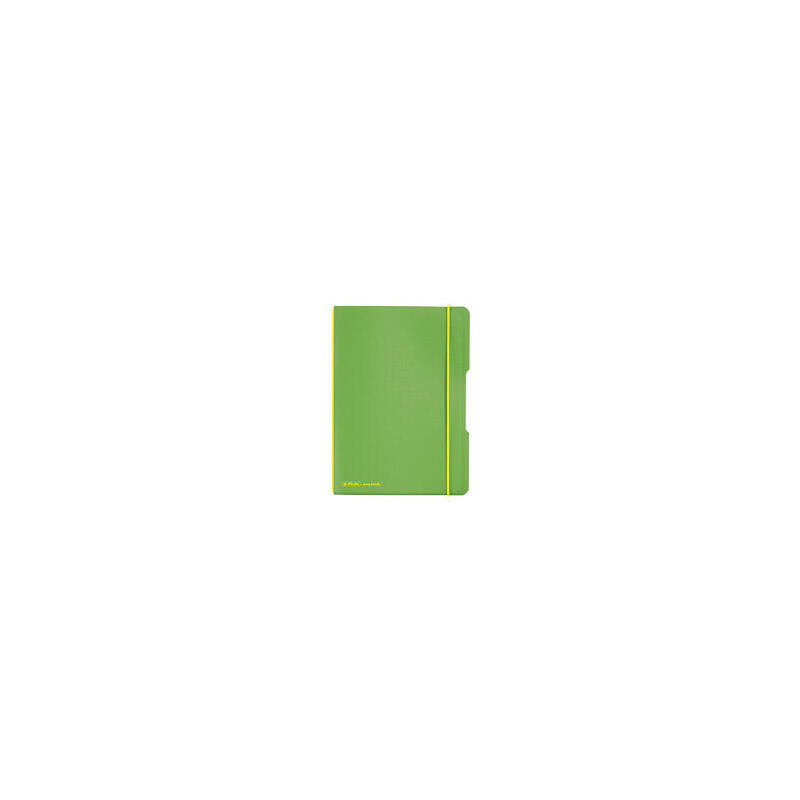 Herlitz 11361540 cuaderno y block a6 40 hojas verde, amarillo