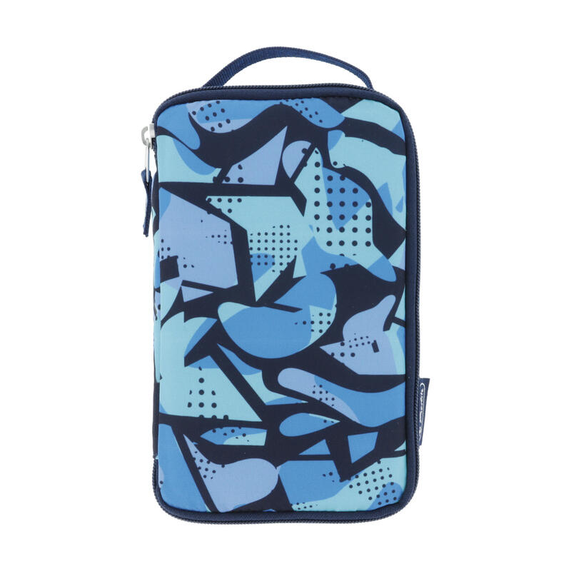 Herlitz 2 go camoblue estuche suave poliÉster azul