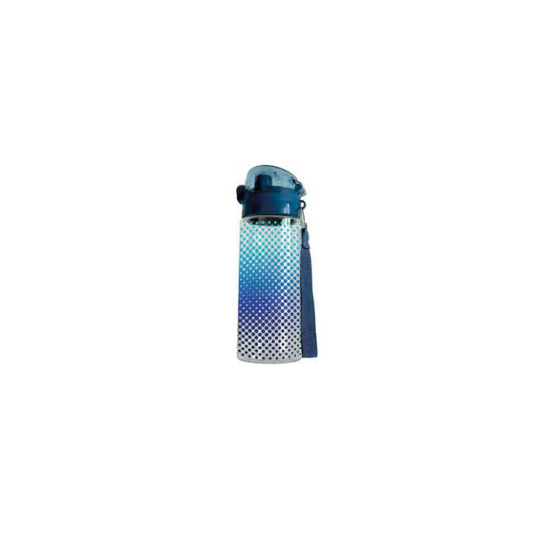 Herlitz 50046690 bidón de agua uso diario, deportes 500 ml tritan azul