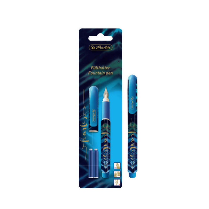 Herlitz pluma estilográfica new batik fearless