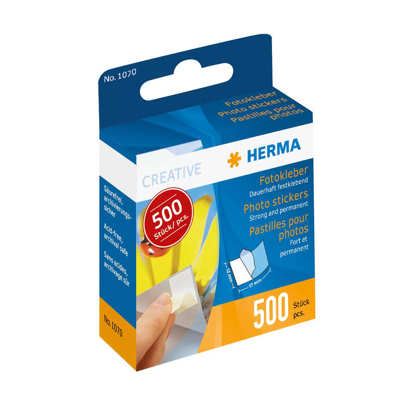 Herma photo stickers 500 pcs 1070 etiquetas