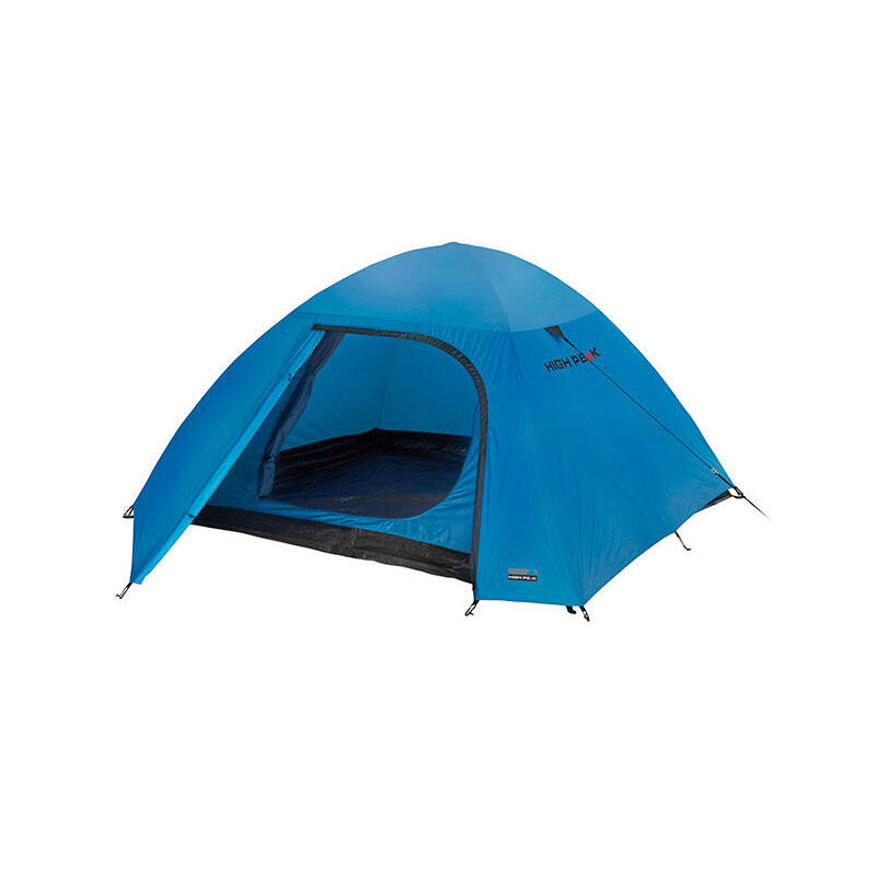 High peak carpa cúpula kiruna 4 (azul/gris, modelo 2023, con tija para equipaje)