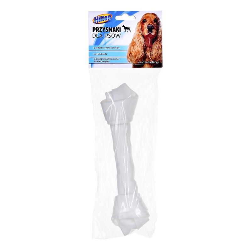 Hilton knotted white bone – masticable para perros – 18 cm
