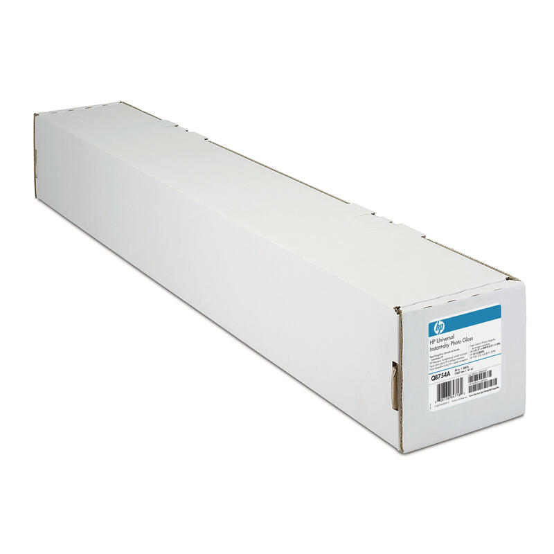 Hp papel fotogrÁfico satinado rollo 36″, 30,5m x 914mm, 190g. para plotter