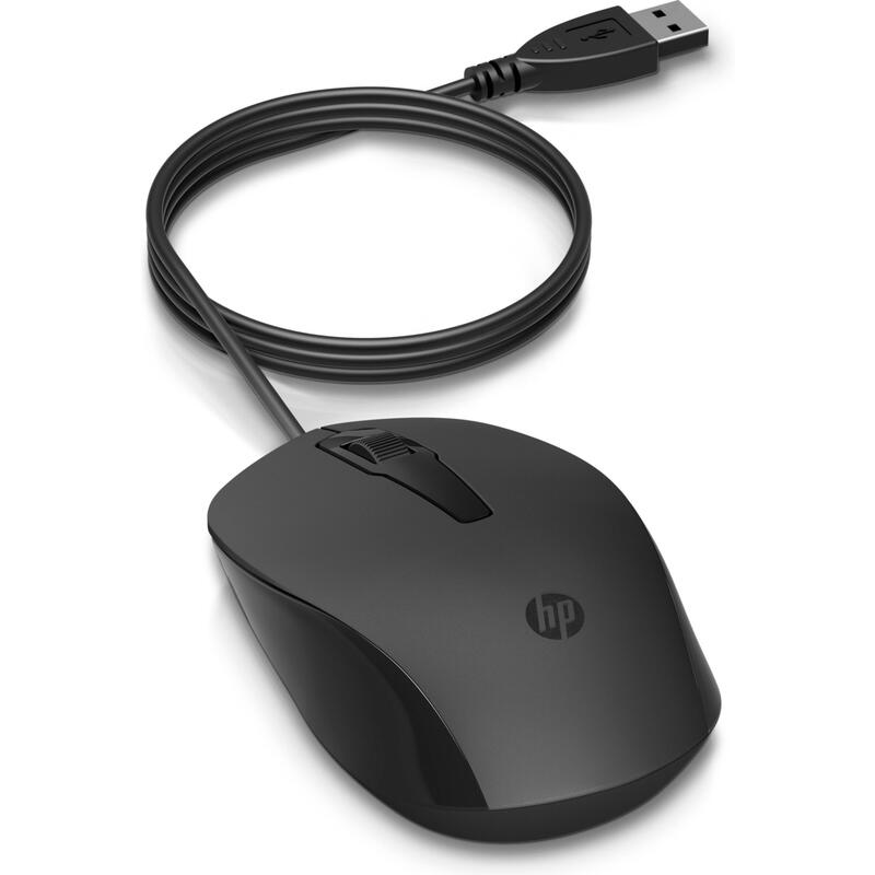 Hp raton 150 con cable usb 240j6aaabb