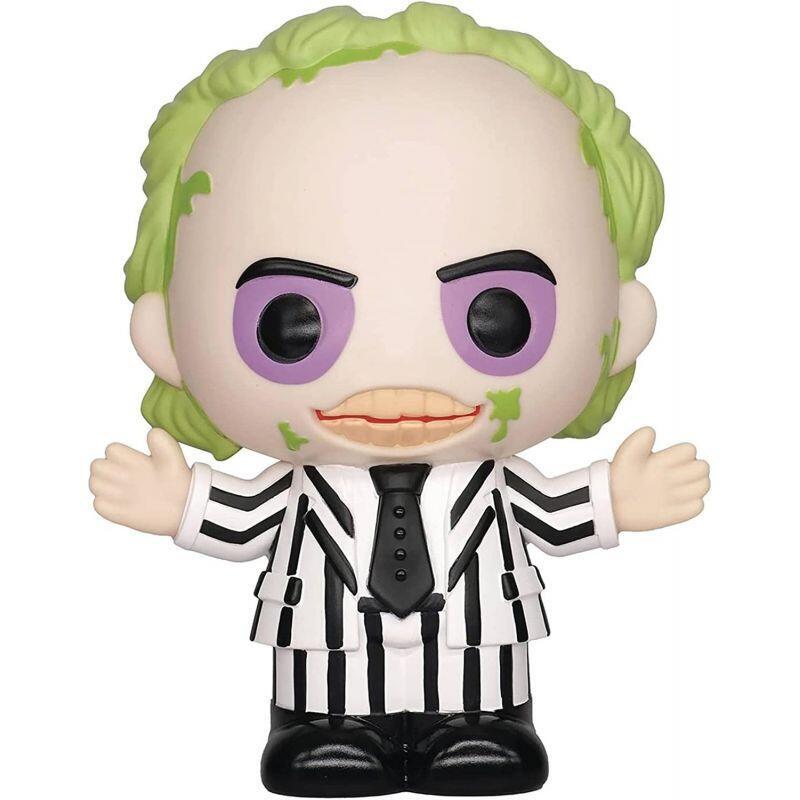 Hucha beetlejuice pvc bank: ¡ahorra con el fantasma más icónico!