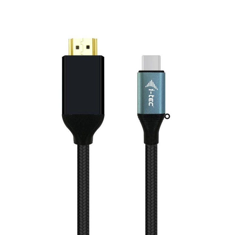 I-tec usb-c hdmi cable adapter 4k / 60 hz 200cm, usb-c, hdmi, macho/macho, 2 m, negro