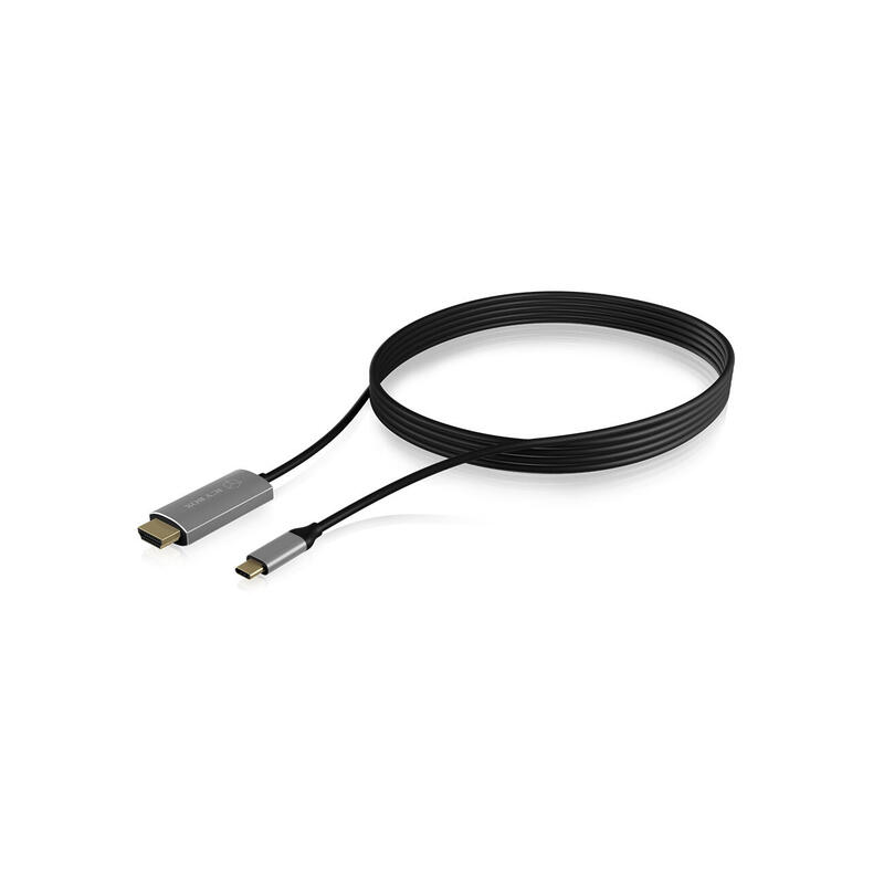 Icybox ib-cb020-c cable usb type-c –hdmi 1.80m negro