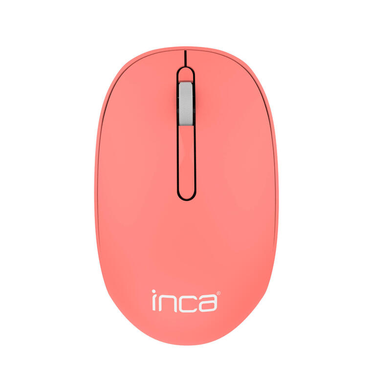 Inca raton iwm-241rt 1200 dpi,candy design 3d-rosa, 2,4ghz