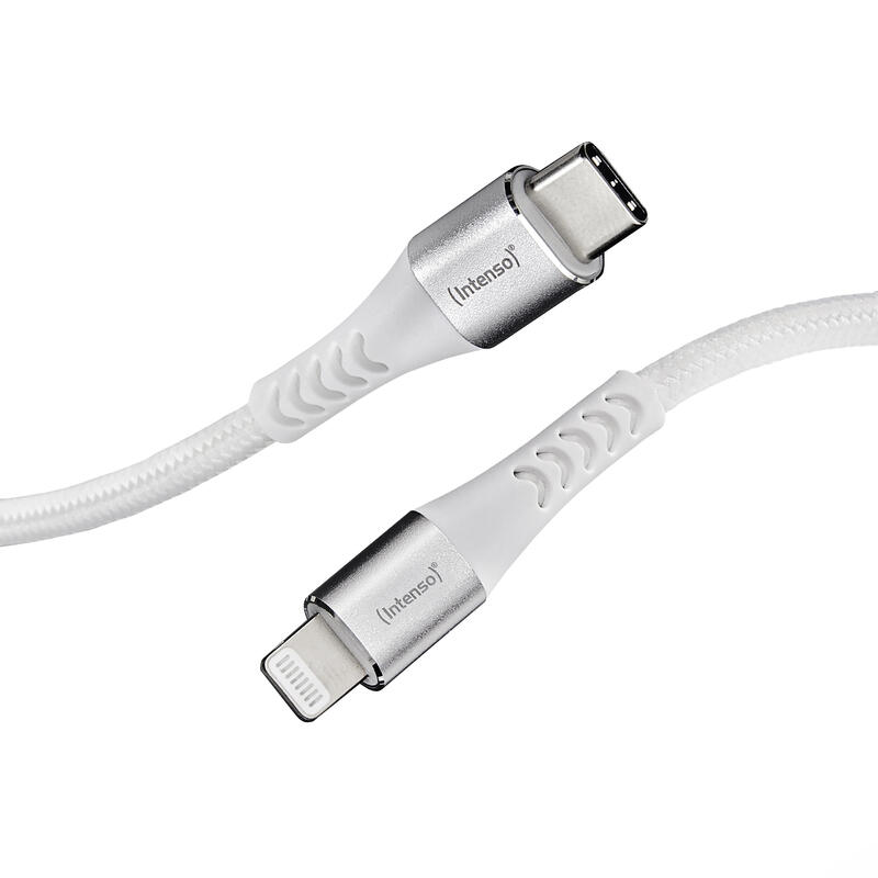 Intenso usb-c a lightning cable 1,5m blanco