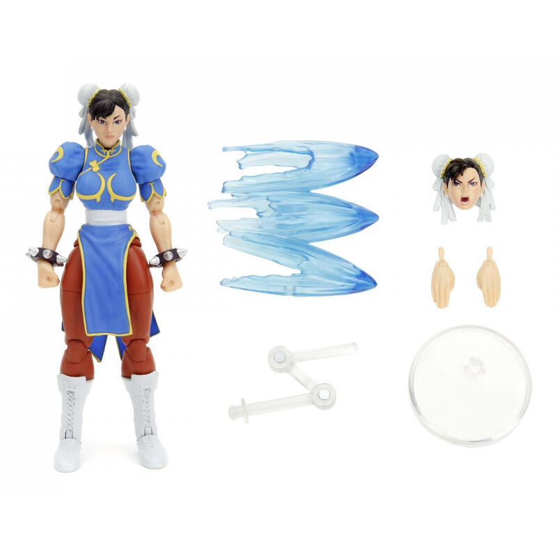 Jada toys street fighter ll – chun-li, figura de juguete