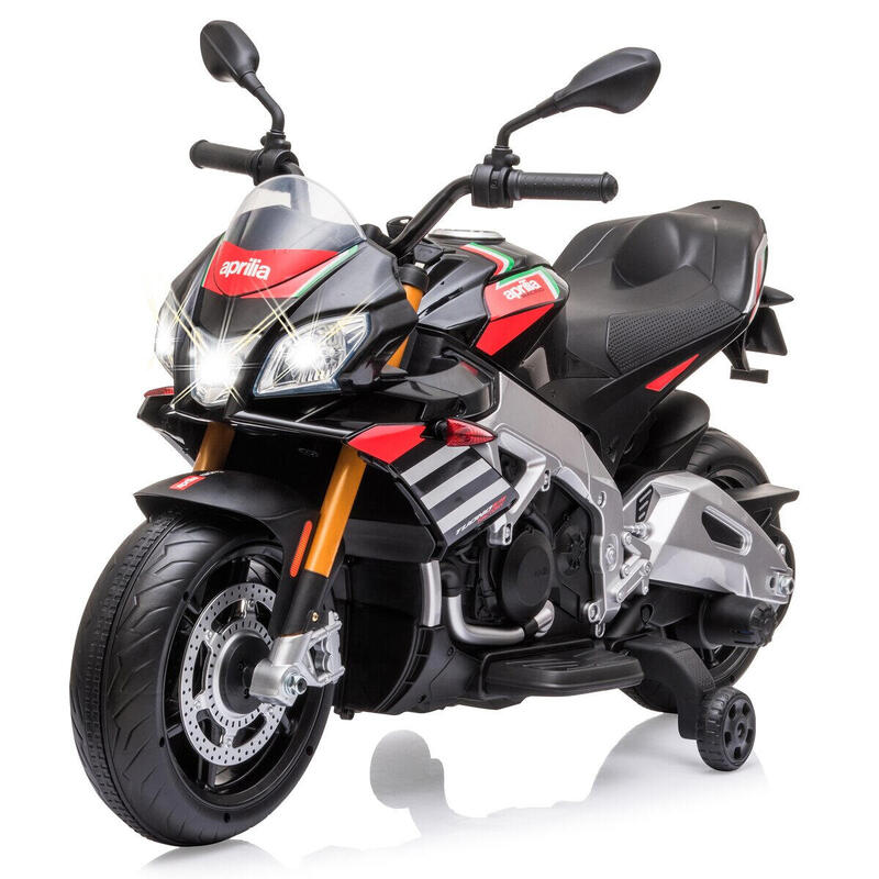 Jamara ride-on motorrad aprilia tuono 1100 rr 12v italien