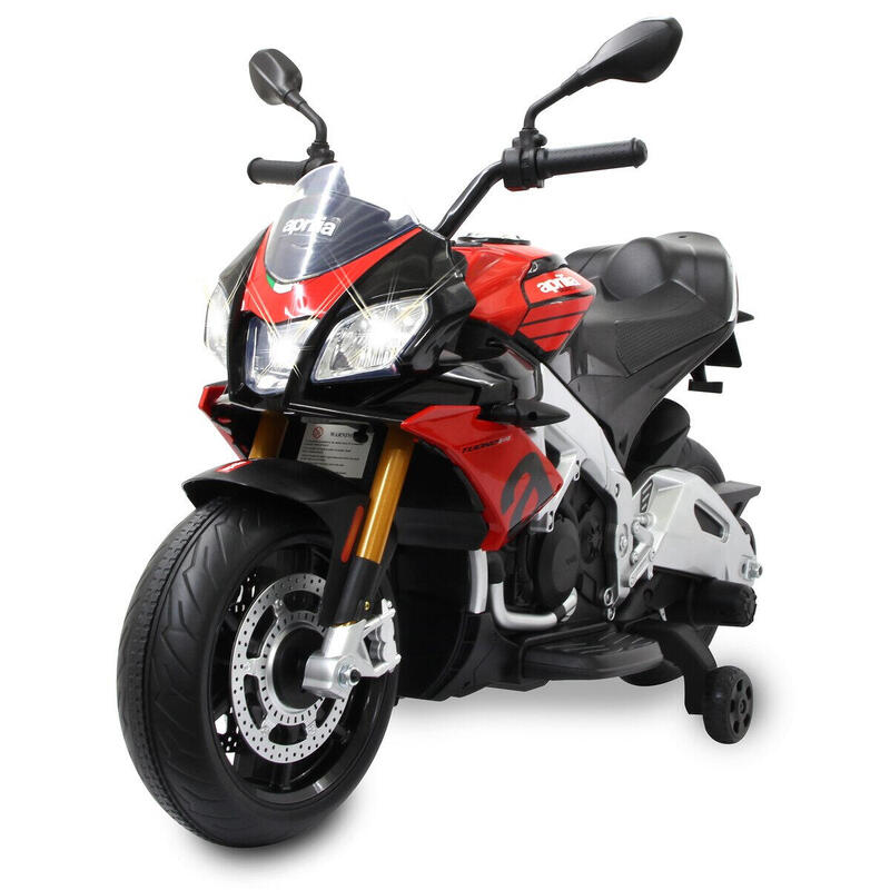 Jamara ride-on motorrad aprilia tuono 1100 rr 12v rojo