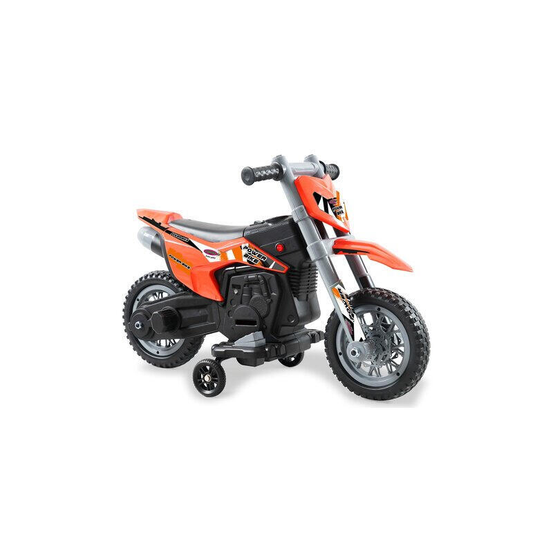 Jamara ride-on motorrad power bike 6v naranja 2+