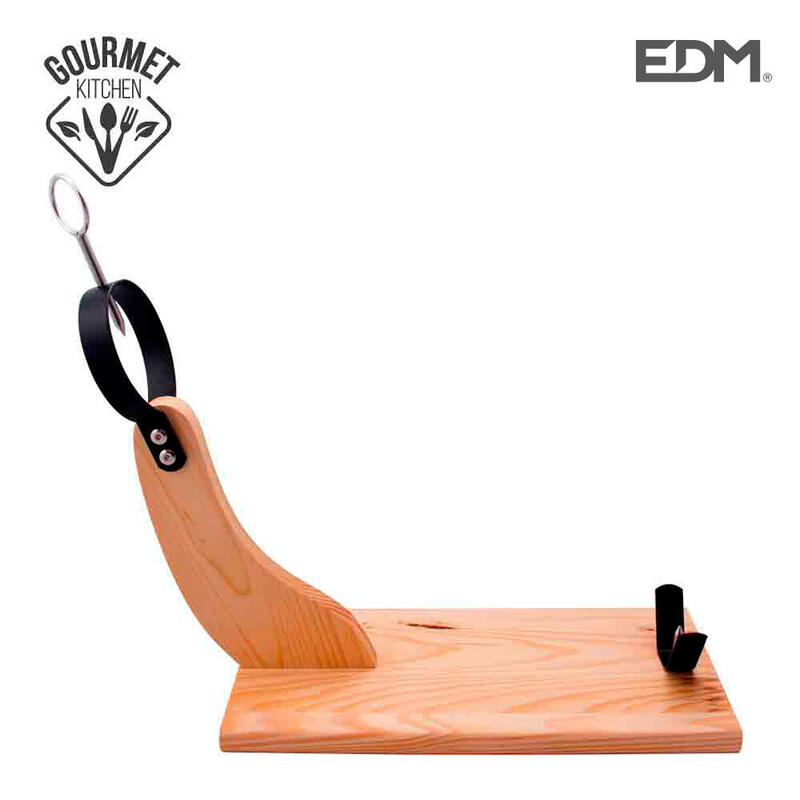 Jamonero madera de pino claro