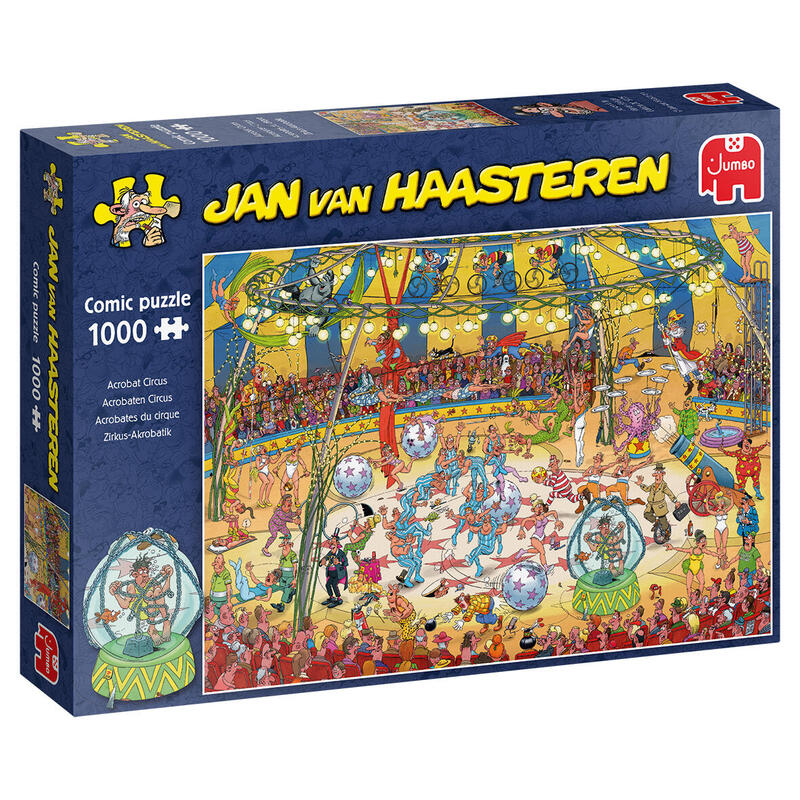 Jan van haasteren – acrobat circus – 1000 piece puzzle (19089)