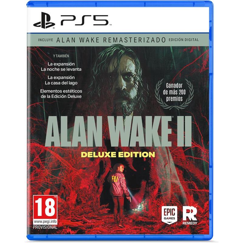 Juego alan wake 2 deluxe edition playstation 5
