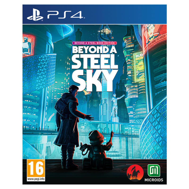 Juego beyond a steel sky – steel book edition playstation 4